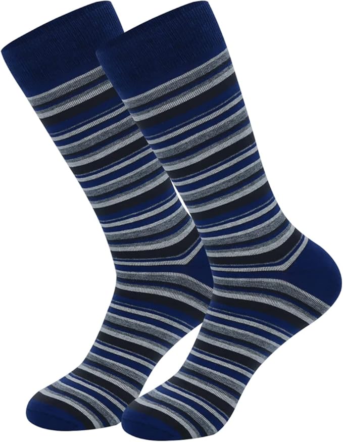 HHX YONLEE Dress Socks 5/6/10 Pairs Crew Argyle Colorful Cotton Novelty Casual Happy Fun