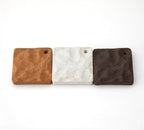 Asayu Japan Kazenami Mini Incense Holder Set – Eco-Friendly Ceramic, Set of 3 (Brown, White, Black)