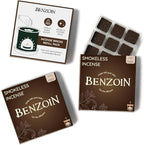 Aromafume Benzoin Incense Bricks Refill Pack 3 Trays x 9 Bricks | Styrax Extract, Native to Indonesia | Ideal for Prayer, Blessings, Prosperity & Meditation | Low-Smoke & Non-Toxic