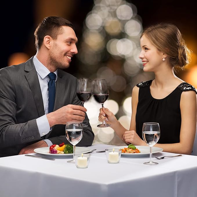 15 Hour Ivory Votive Candles, Bulk Unscented Small 1.5 Inch Diameter 2.25 Inch Tall Wax Candles for Wedding, Party & Home Dinner Table Decoration, 20 Packs