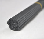 50 Pieces Fiber Reed Diffuser Replacement Refill Sticks for Aroma Fragrance (Black, 10" x4mm)
