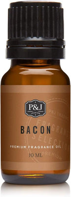 P&J Trading Fragrance | Bacon Oil 10ml - Candle Scents for Candle Making, Freshie Scent, Soap Making Supplies, Diffuser Oil Scents
