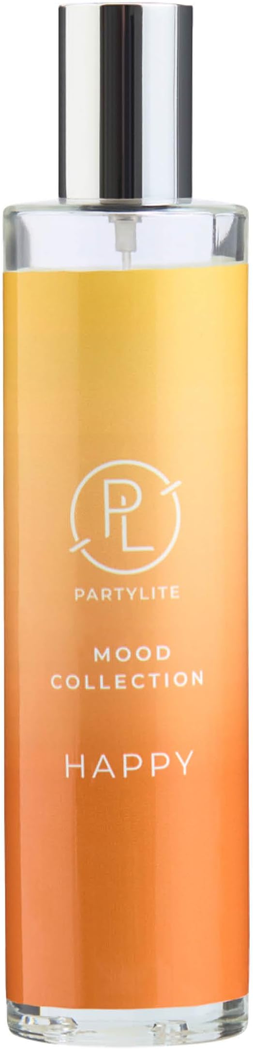 PartyLite Happy Scented Room Spray, 100mL, with Notes of Madagascar Mandarin and Orange Peel, Part of The Mood Collection, Citrus & Floral, Perfect for Gifting