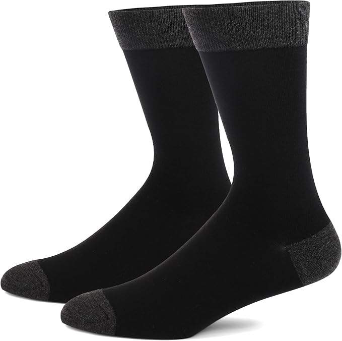 HHX YONLEE Dress Socks 5/6/10 Pairs Crew Argyle Colorful Cotton Novelty Casual Happy Fun