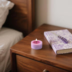 Scented Tea Lights Candles, Lavender Twilight, 48 Pack – Purple Scented Tealight Candles – 100% Palm Wax, 6 Hour Burn Aromatherapy Tea Light Votive Candle for Relaxation, Spa, Yoga, Home Decor