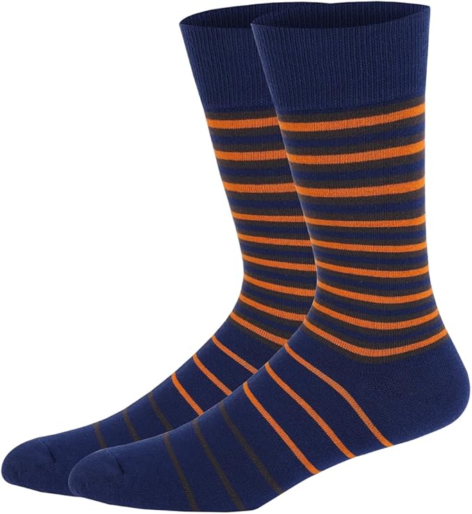 HHX YONLEE Dress Socks 5/6/10 Pairs Crew Argyle Colorful Cotton Novelty Casual Happy Fun