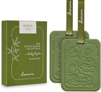 Car Air Freshener, 2 Pack White Tea Scented Sachets for Closet and Drawer, Long-Lasting Home Fragrance Sachets, Car Mirror Hanging Air Freshener & Accessories