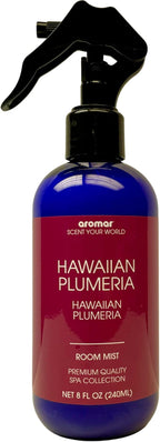 Aromar Essential Room Mist and Fabric Spray with Natural Freshener Aromatherapy for a Fresh and Rejuvenated Home 8 oz Hawaiian Plumeria