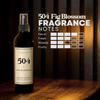 504 Fig Blossom Fragrance - Room Spray - Sweet Freesia, Light Jasmine, Cherry Blossom, and Geranium - Hotel Fragrance Oil - Freshening Room Spray, 8oz, Instantly Refresh - Nimbu