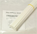 100 Pieces Fiber Reed Diffuser Replacement Refill Sticks (12" x 3mm, White)