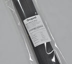 100 Pieces Fiber Reed Diffuser Replacement Refill Sticks (12.5" x 3mm, Black)