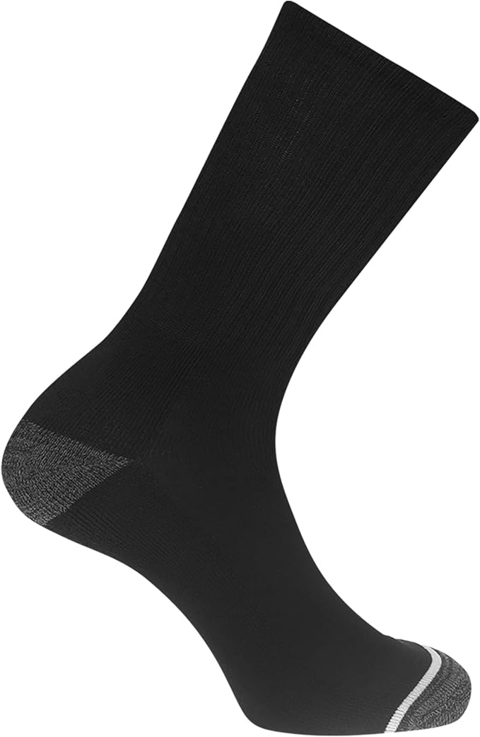 DOCKERS Men's Performance Socks - 3-Pairs and 6-Pairs Athletic and Dress Crew Socks for Men