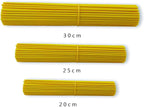 100 Pieces Fiber Reed Diffuser Replacement Refill Sticks (12" x 3mm, Yellow)
