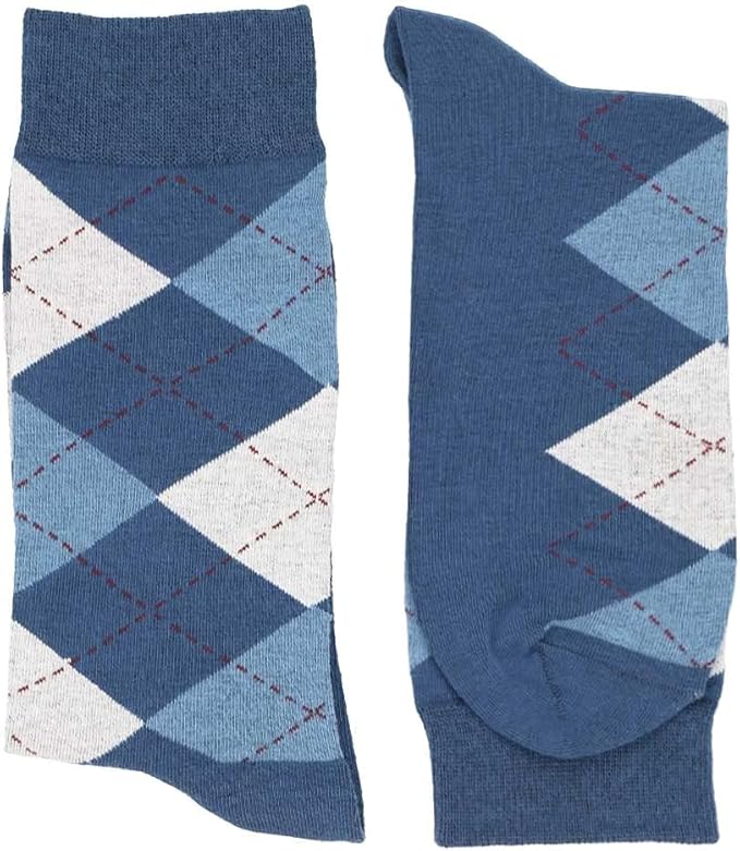 tiemart Men's Socks, Fits Men's Shoe Sizes 8-12