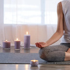 Root Candles Seeking Balance Wood Wick Spa Candle Aromatherapy Candles, 8-Ounce, Relax: Geranium Lavender