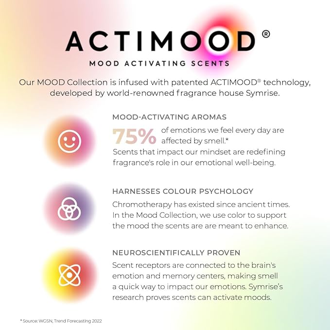 PartyLite Mysterious Scented Room Spray, 100mL, with Notes of Citron, Nutmeg & Clove and Patchouli, Part of The Mood Collection, Warm & Earthy, Perfect for Gifting