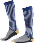 Pierre Henry Over the Calf Socks for Men (3 pairs) | Cotton Over the Calf Dress Socks | Long Socks Designed to Stay up 12+ hr