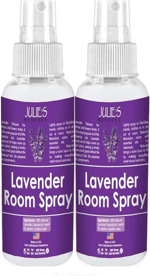 2 Pack Lavender Room & Linen Spray Julie's Reserve