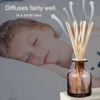 HOSSIAN 10 x Random Coloured Ball Vines Aroma Diffuser Aromatherapy Home Decor Rattan Reed Sticks + 90 Reed Diffuser Sticks, Diffuser Refills, Spa, Aromatherapy