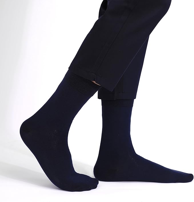 HHX YONLEE Dress Socks 5/6/10 Pairs Crew Argyle Colorful Cotton Novelty Casual Happy Fun