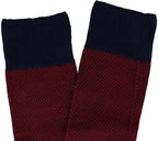 Trafalgar Men's Clayton Birdseye Over The Calf Mercerized Cotton Socks (1Pair)