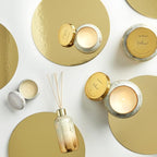 Capri Blue Glimmer Jar Candles - Luxury Holiday Scented Candles for Home - Long Lasting Soy Wax Blend - Scented Holiday & Home Decor - Volcano Signature Petite Jar (8 oz)