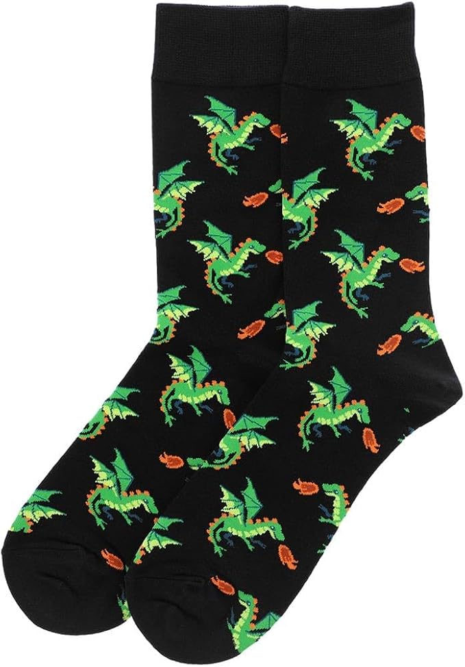 tiemart Men's Socks, Fits Men's Shoe Sizes 8-12