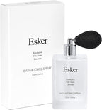 Esker - Natural Eucalyptus Towel + Linen Spray | Clean, Vegan Home Fragrance + Aromatherapy (3.4 fl oz | 100 ml)