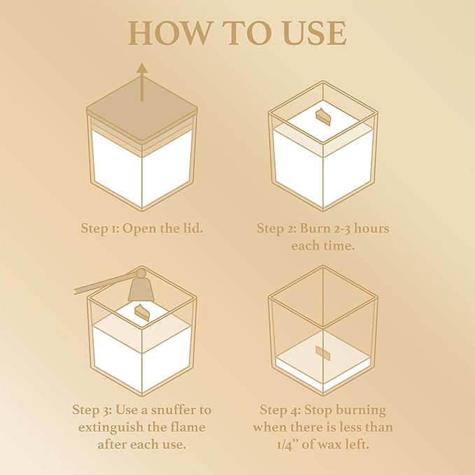 Scented Candle, 7.04 oz Vanilla Cream Aromatherapy Candle, Natural Soy Wax with Wooden Wick, Candles for Home, 45 Hours Burn Time, Scented Jar Candle Gifts