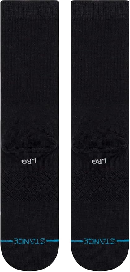 Stance Icon Classic Casual Crew Socks 3-Pack, Cotton Blend and Cushioning Arch Support