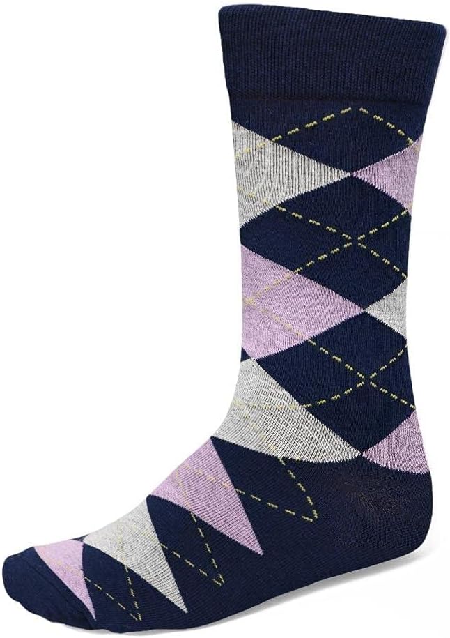 tiemart Men's Socks, Fits Men's Shoe Sizes 8-12