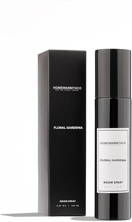 Floral Gardenia Room Spray – 5.07 oz Scented Air Freshener Spray for Home, Office & Linen – Long-Lasting Aromatherapy Mist for Bedding, Pillows & Fabrics – Luxurious Home Fragrance