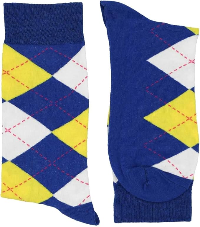 tiemart Men's Socks, Fits Men's Shoe Sizes 8-12