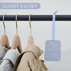 Car Air Freshener, 2 Pack Ocean Air Scented Sachets for Closet and Drawer, Long-Lasting Home Fragrance Sachets, Car Mirror Hanging Air Freshener & Accessories