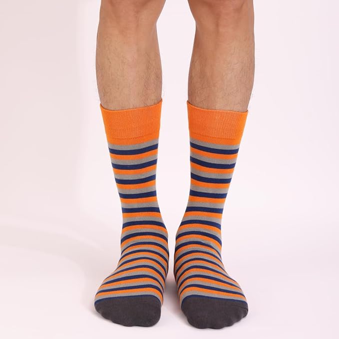 HHX YONLEE Dress Socks 5/6/10 Pairs Crew Argyle Colorful Cotton Novelty Casual Happy Fun