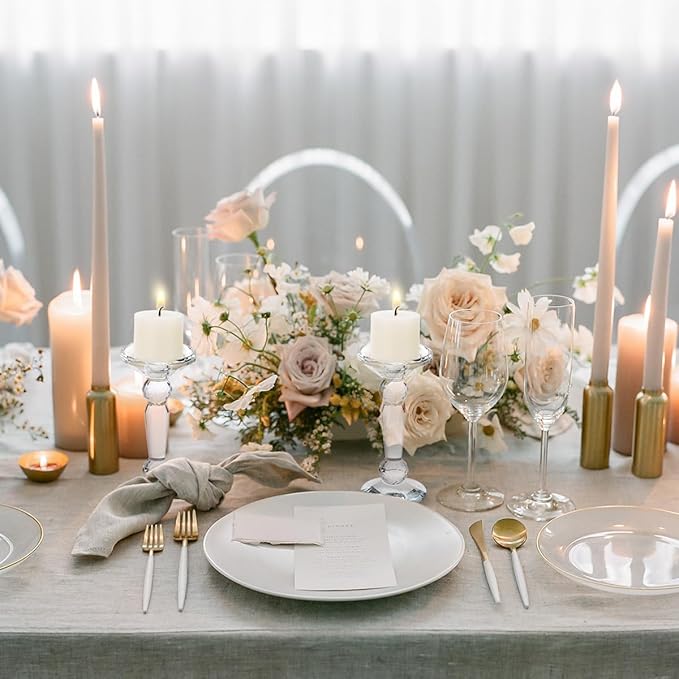 9-Pack 1.25-Inch White Votive Candles, Unscented Small Tealight Candle for Home Decor, Church and Special Occasions