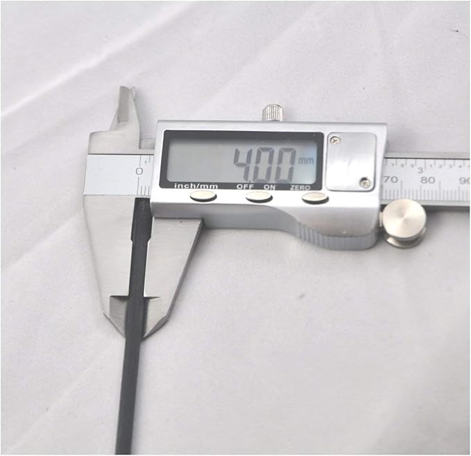 50 Pieces Fiber Reed Diffuser Replacement Refill Sticks for Aroma Fragrance Essential Oil (Black, 8" x4mm)