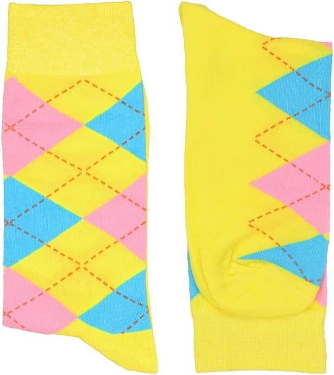 tiemart Men's Socks, Fits Men's Shoe Sizes 8-12