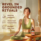 KUKKA Sandalwood Essential Oils - 4 Fl Oz - for Hair, Skin, Diffuser, Aromatherapy & DIY Soap Making Scent