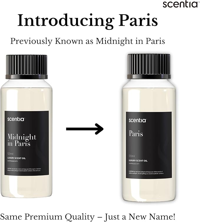 Hotel Fragrance Oil Inspired by The Hotel Costes - 120 mL 4.06 fl oz - Refill Diffuser Oil Blend Rose, Clove & Sandalwood Notes for Aromatherapy Diffusers - Paris