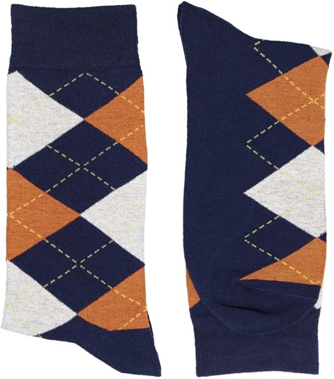 tiemart Men's Socks, Fits Men's Shoe Sizes 8-12