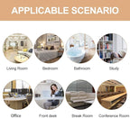 HOSSIAN 100PCS Reed Diffuser Sticks-Natural Rattan Sticks Reed diffusers-Diffuser Replacement Sticks for Aroma Fragrance Reeds for Essential Oil diffusers Refills (7"*3mm Primary Color)