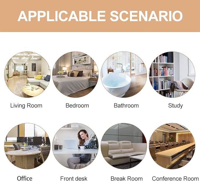 HOSSIAN Fiber Reed Diffuser Replacement Refill Sticks, Diffuser Refills, Spa, Aromatherapy (Primary Color 7.87" x 3mm)