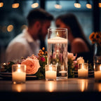 36 Packs 3-Inch Floating Candle Set, White,Unscented Soy Candles for Weddings, Pool Parties, Holiday Table Decorations, Home Decor and More Burn for 8+ Hours.