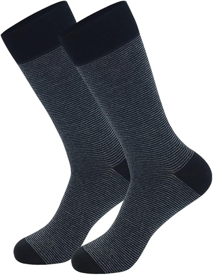 DRASEX Men's Dress Socks Funky Colorful Pattern Cotton Novelty Casual Crew Socks