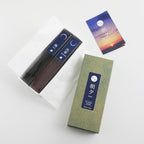 Asayu Japan 2-in-1 Low Smoke Incense Sticks Nature Set, 2 scents (Plum and Agarwood), 40gr Japanese Incense for Morning Energy & Evening Relax, Yoga, Meditation. Smokeless for Less Irritation