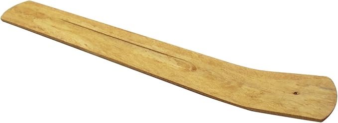 TrendBox 5pcs Handmade Plain Wood Wooden Incense Stick Holder Burner Ash Catcher Natural Design Buddhist