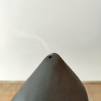 Set of 2 Ceramic Incense Burner Palo Santo Holder for Burning Sage Sticks Burning Bowl for Women Meditation Spiritual (Brownness)