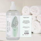 SpaRoom Aromatherapy Linen and Fragrant Room Spray Made with Essential Oils, 16 Ounces, Sea Side ~ Salty, Breezy, Coastal