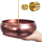 6.5 Inch Incense Holder, Incense Burner, Palo Santo Holder, Incense Sticks Holder, Smudge Bowl for White Sage, Palo Santo Sticks.